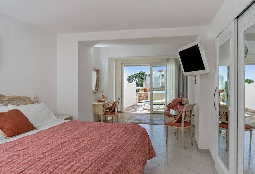 片側に海が見えるデラックスルーム, La Floridiana