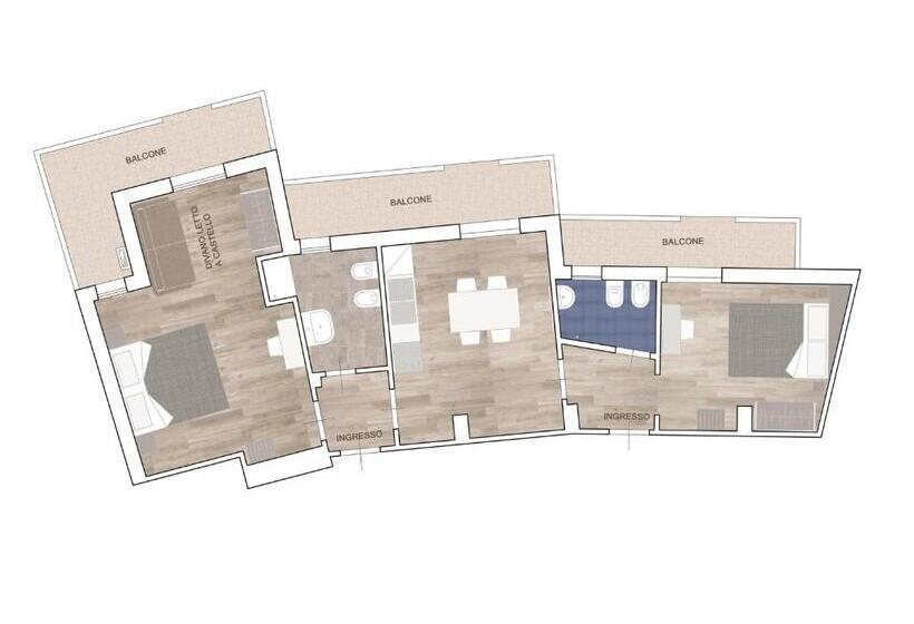 شقة غرفتين, Schiller