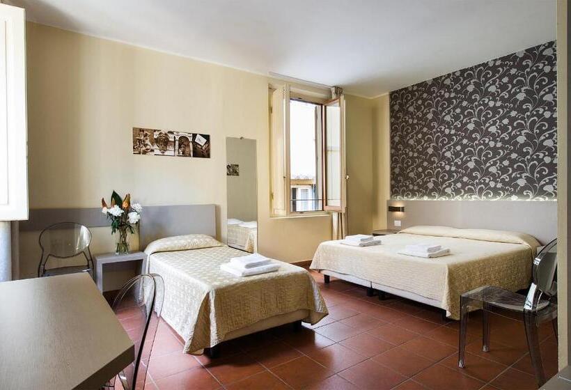 اتاق استاندارد چهار تخته, Albergo Firenze