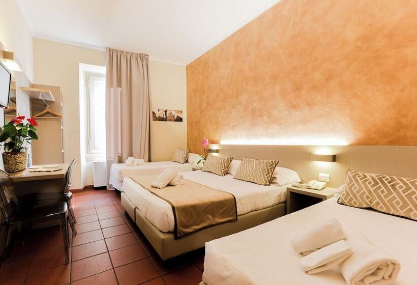 اتاق استاندارد چهار تخته, Albergo Firenze