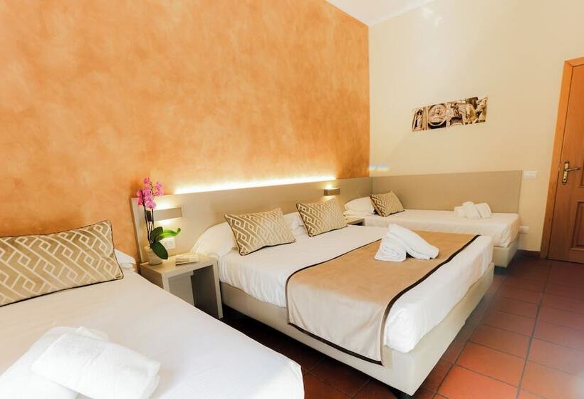 اتاق استاندارد چهار تخته, Albergo Firenze