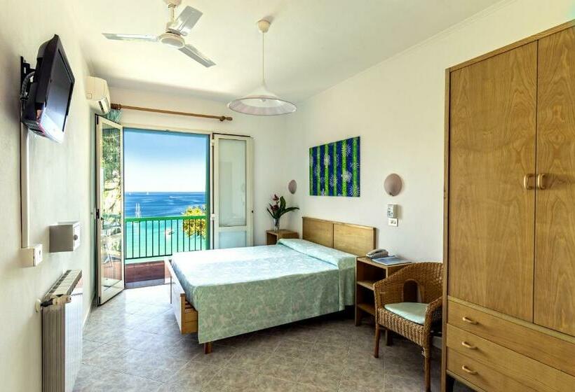 غرفة قياسية مطلّة علي البحر مزوَّدة بتراس, Paradiso