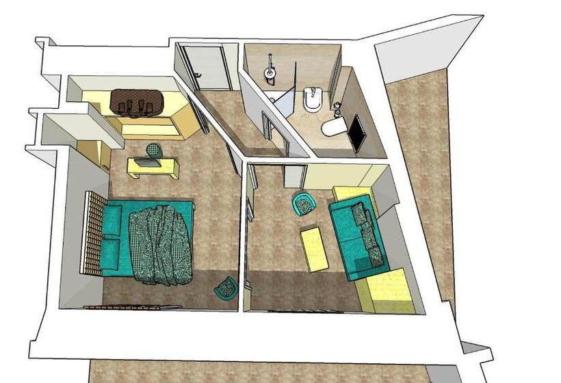 Suite with lake view, Vittorio