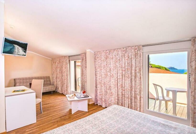 豪华海景房带阳台, Fabricia