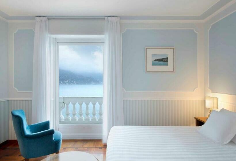 חדר דלוקס עם מרפסת נוף לים, Grand Hotel Miramare