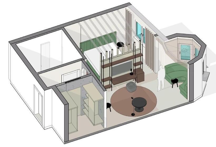 豪华套房, Posthotel Lamm