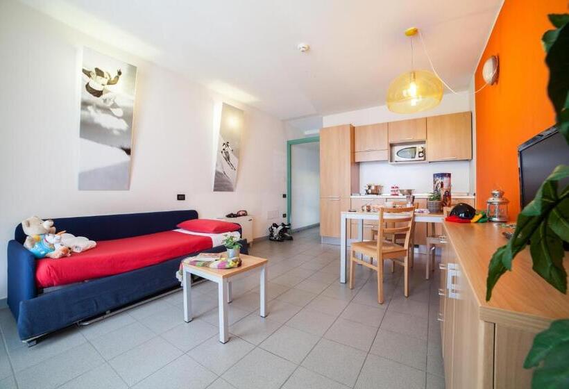 شقة بغرفة نوم واحدة, Th Sestriere   Villaggio Olimpico