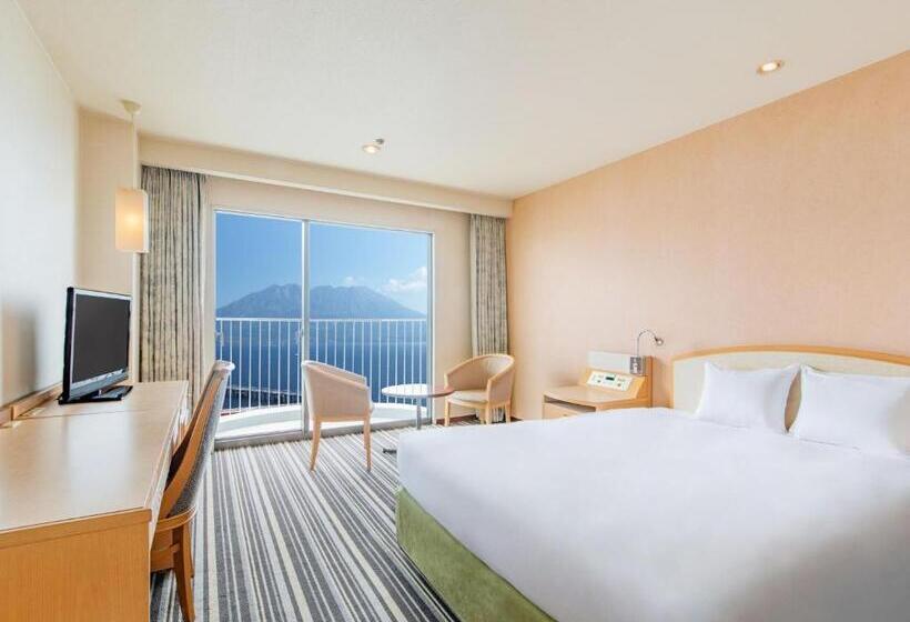 חדר סטנדרט עם מיטת קווין, Art Hotel Kagoshima