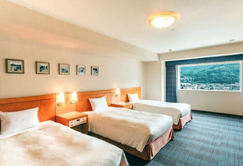 Номер Стандарт Трехместный, Kamenoi Hotel Beppu