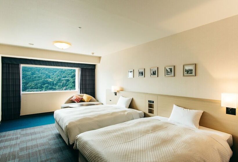 디럭스 룸, Kamenoi Hotel Beppu