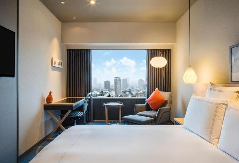 스탠다드 룸 킹사이즈 침대, Swissotel Nankai Osaka