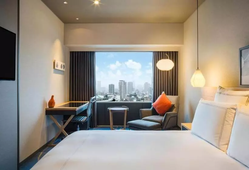 キングサイズベッドのスタンダードルーム, Swissotel Nankai Osaka
