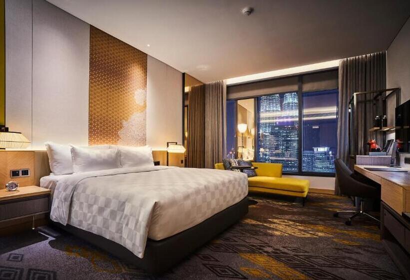 اتاق دلوکس با تخت کینگ و چشمانداز, Eq Kuala Lumpur