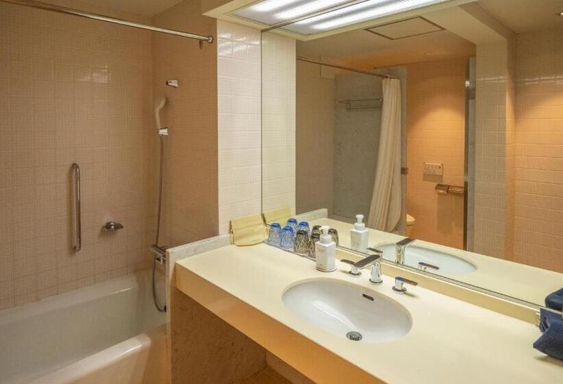 غرفة قياسية رباعية مطلة على البحر, La Vista Kannonzaki Terrace