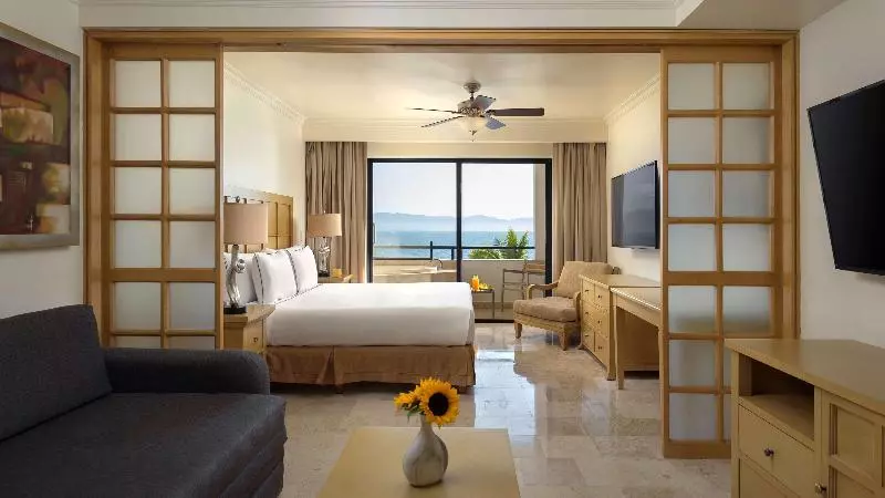 اتاق استاندارد با چشم‌انداز دریا, Meliá Puerto Vallarta – All Inclusive