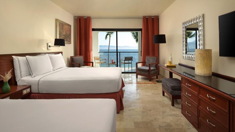 オーシャンビューのプレミアムルーム。, Meliá Puerto Vallarta – All Inclusive