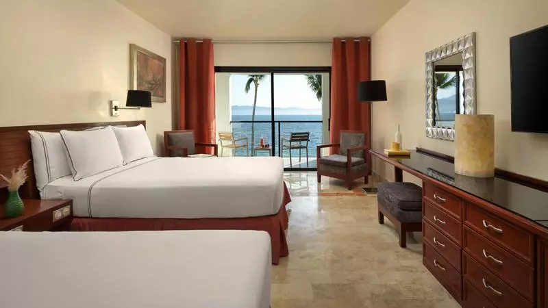 اتاق پرمیوم با چشم‌انداز دریا, Meliá Puerto Vallarta – All Inclusive