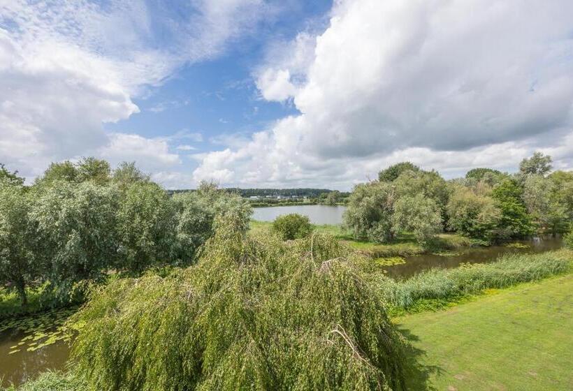 חדר סטנדרטי יחיד עם נוף לים, Amrâth Airport Hotel Rotterdam