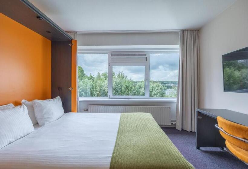 חדר סטנדרטי יחיד עם נוף לים, Amrâth Airport Hotel Rotterdam