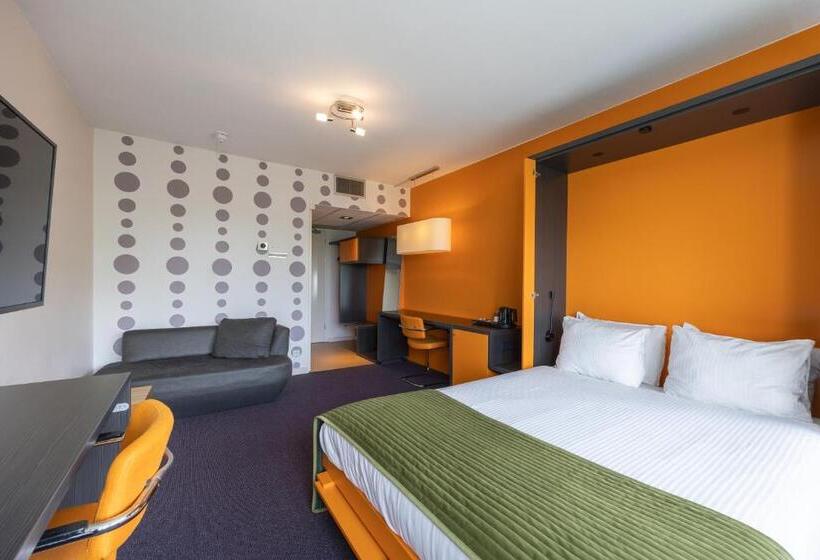 带海景的标准单人间, Amrâth Airport Hotel Rotterdam
