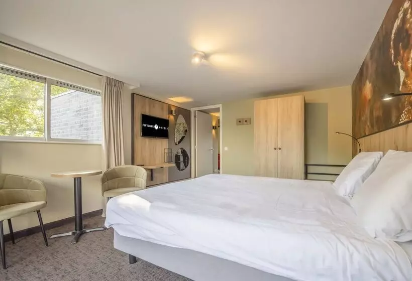 Deluxe-huoneisto 1 Makuuhuone, Fletcher Hotel Restaurant Waalwijk