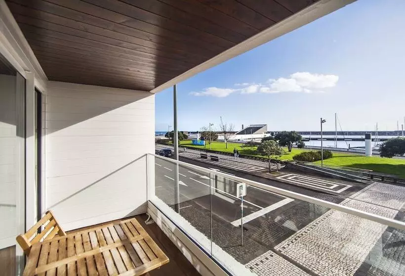 آپارتمان 1 خوابه با چشم‌انداز دریا, Gaivota Azores
