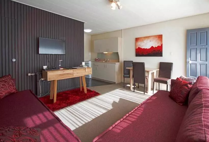 Huoneisto 1 Makuuhuone, George Street Motel Apartments