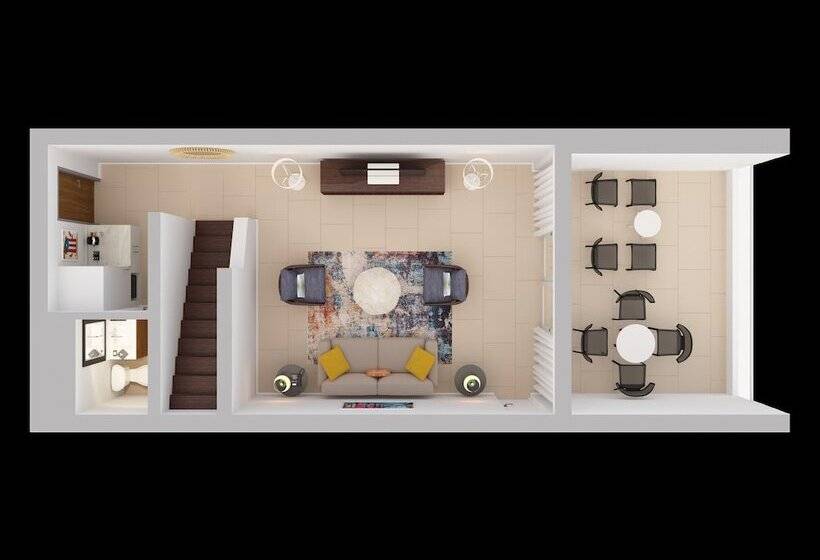 سوئیت 2 خوابه, Caribe Hilton