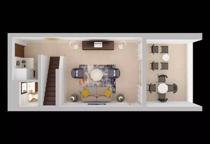 سوئیت 2 خوابه, Caribe Hilton