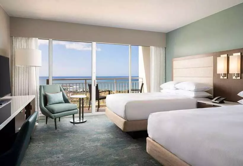 اتاق استاندارد با 2 تخت دوبل, Caribe Hilton