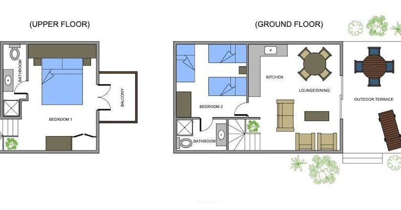ویلای 2 خوابه, Lagoon Breeze Villas