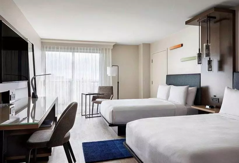 اتاق استاندارد با 2 تخت دوبل, Anaheim Marriott