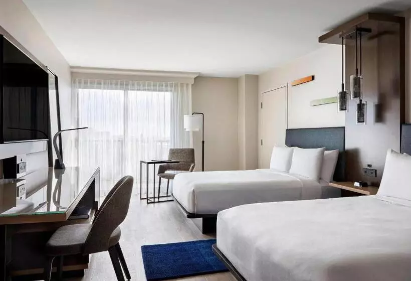 اتاق استاندارد با 2 تخت دوبل, Anaheim Marriott