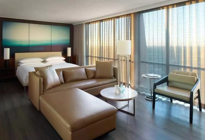 キングサイドベッドのスタンダードワンルーム, Atlanta Marriott Marquis