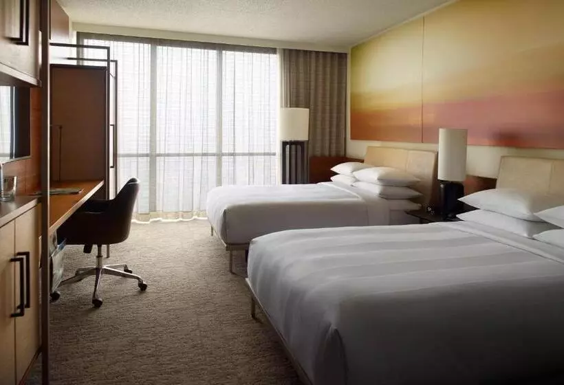 ２ダブルベッドのスタンダードルーム, Atlanta Marriott Marquis