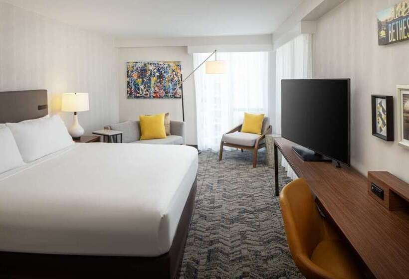 Habitació Deluxe, Hilton Arlington