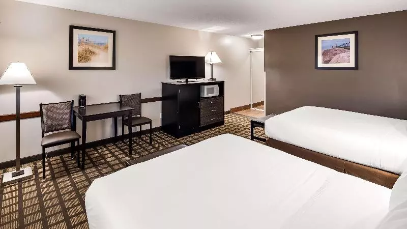 クイーンサイズベッドのスタンダードルーム, Best Western Beacon Inn
