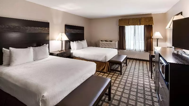 クイーンサイズベッドのスタンダードルーム, Best Western Beacon Inn