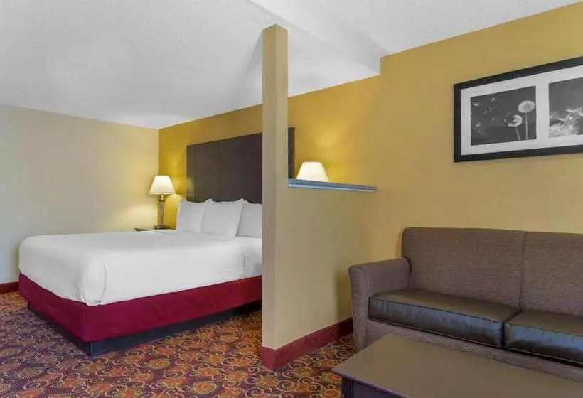 身障者適用キングサイズベッドルーム, Best Western Benton Inn