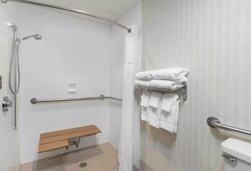 اتاق استاندارد با تخت بزرگ برای معلولان, Ramada By Wyndham Fargo