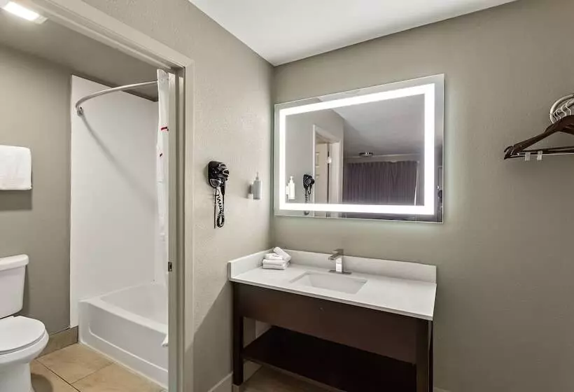 クイーンベッドのデラックスルーム, Red Roof Inn Redding