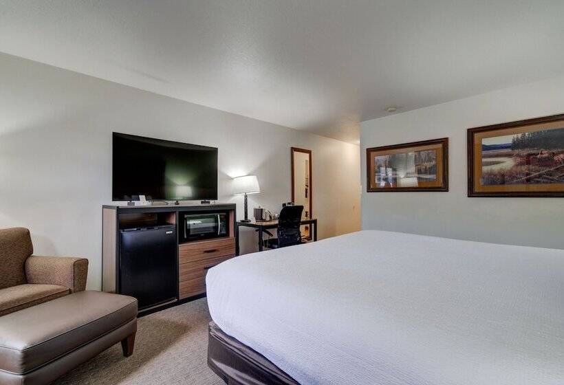 غرفة قياسية سرير مزدوج, The Ridgeline Hotel At Yellowstone, Ascend Hotel Collection