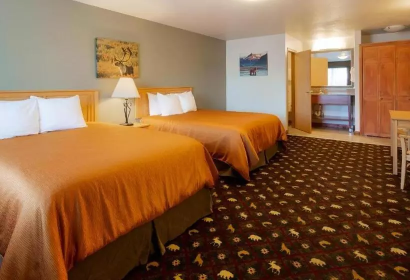 キングサイズベッドのスタンダードルーム, Best Western King Salmon Inn