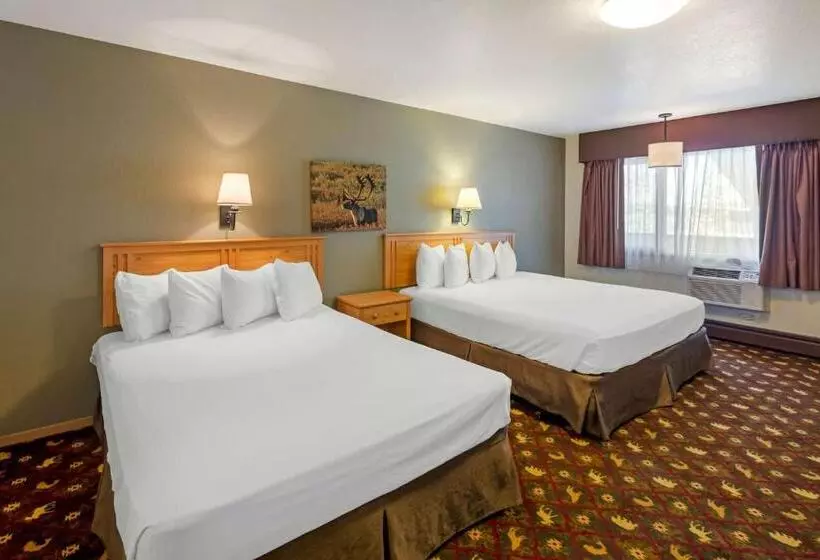 キングサイズベッドのスタンダードルーム, Best Western King Salmon Inn