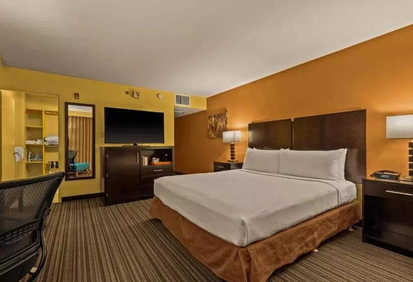 اتاق استاندارد با تخت بزرگ برای معلولان, Best Western The Plaza Hotel Honolulu Airport