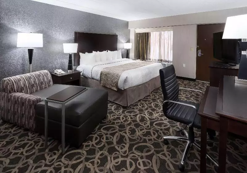 キングサイズベッドのスタンダードルーム, Best Western Ramkota Hotel Aberdeen
