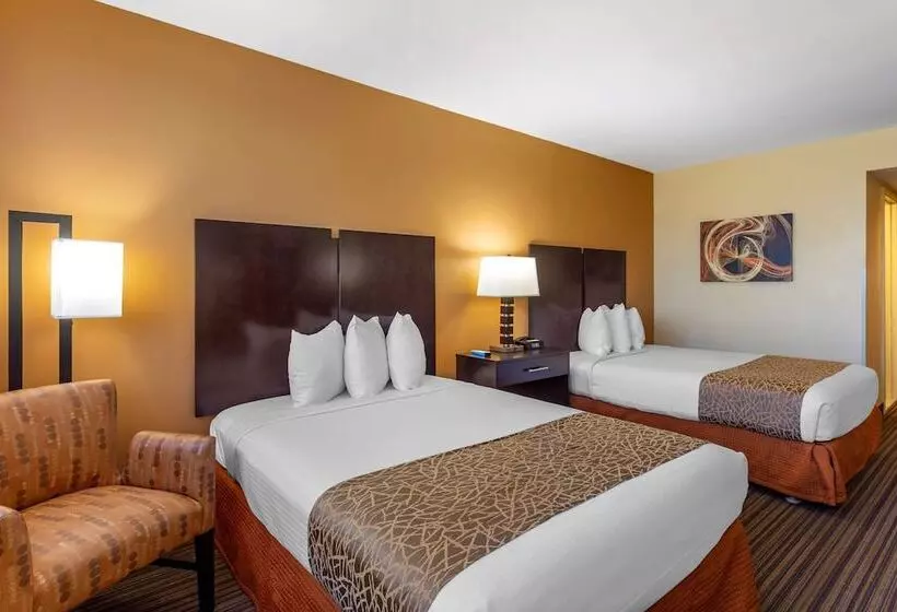 اتاق استاندارد با 2 تخت دوبل, Best Western The Plaza Hotel Honolulu Airport