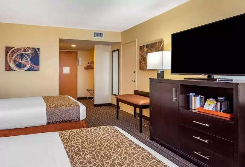 اتاق استاندارد با 2 تخت دوبل, Best Western The Plaza Hotel Honolulu Airport