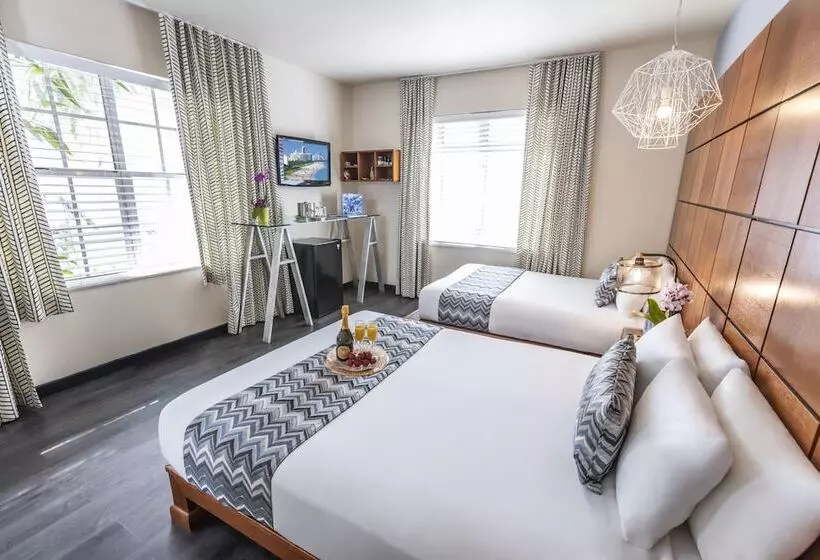 اتاق استاندارد با 2 تخت دوبل, Chesterfield Hotel & Suites