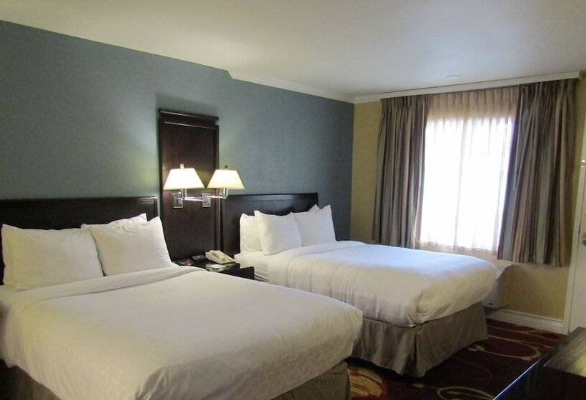 غرفه قياسيه سريرين مزدوجين, Clarion Inn Near China Lake Naval Station